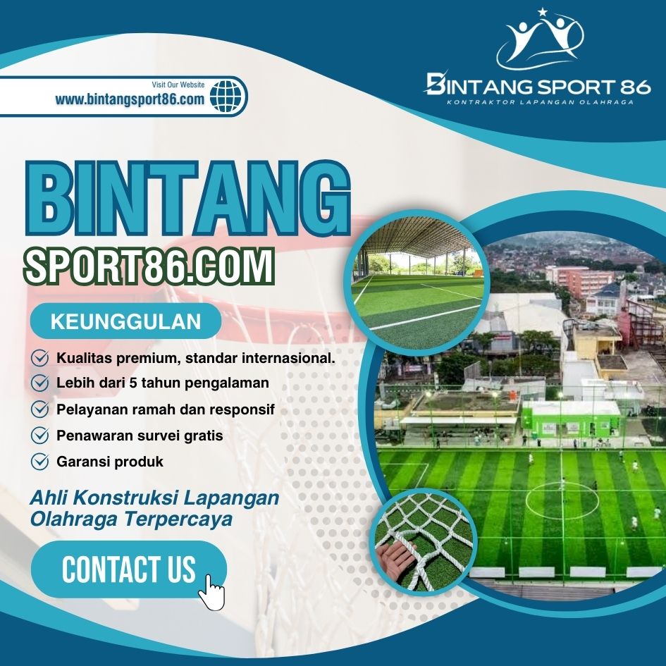 Spedialis Kontruksi Lapangan Olahraga Bekasi